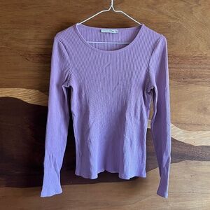 Wilfred free stretchy ribbed long sleeve M